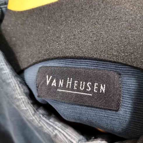 ヴァンヒューゼン VAN HEUSEN 細畝コーデュロイボタンダウンL/Sシャツ オーバーサイズ メンズ import:XXL
