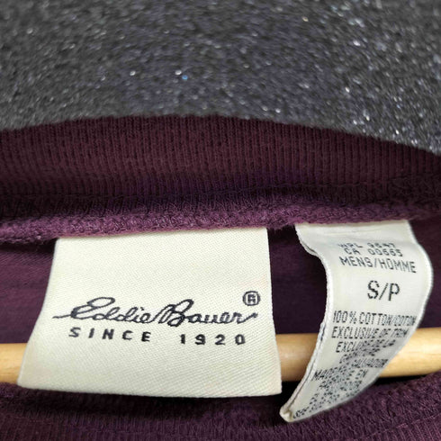 エディーバウアー Eddie Bauer リブネック L/S Tシャツ メンズ
