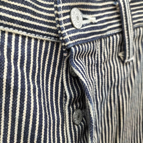 UES DOUBLE EXTRA RAW VENIM ストライプペインターワークパンツ メンズ 32
