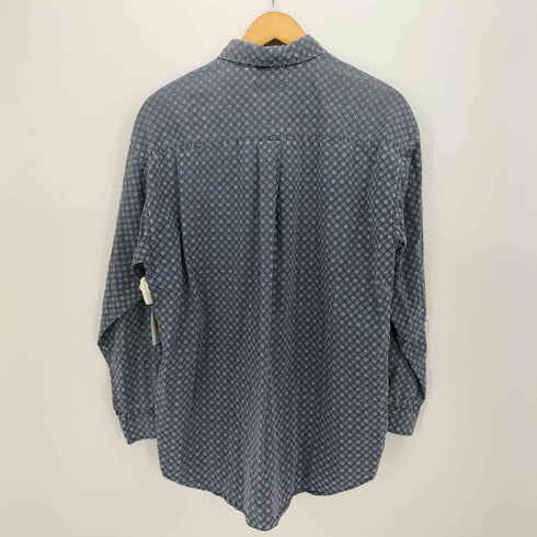 セントジョンズベイ STJOHNS BAY 総柄 L/S ボタンダウンシャツ メンズ import:L