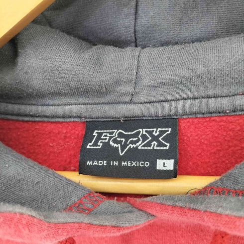 フォックスレーシング FOX RACING フロントプリント プルオーバーパーカー メンズ import:L