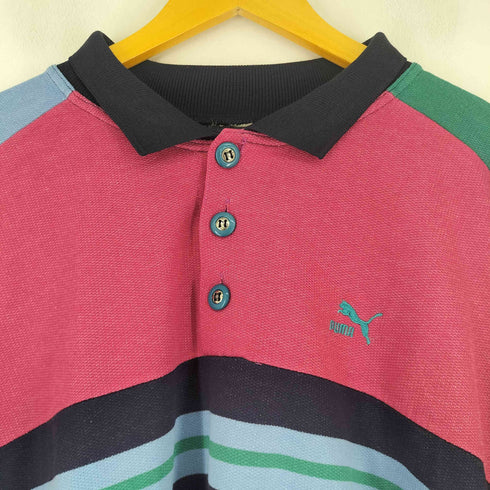 プーマ PUMA OLD マルチカラーラガーシャツ メンズ