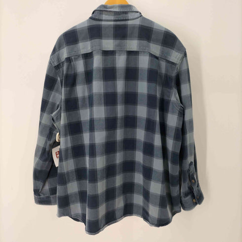 カーハート Carhartt ORIGINAL FIT HUBBARD FLANNEL L/S SHIRT フロントポケットL/Sフランネルチェックシャツ メンズ 2XL