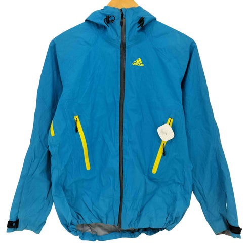 アディダス adidas 00s CLIMAPROOF 裾ドローコード フーデットナイロンジャケット メンズ JPN:L