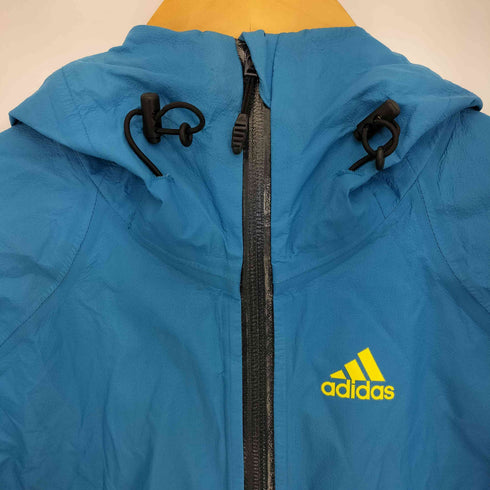 アディダス adidas 00s CLIMAPROOF 裾ドローコード フーデットナイロンジャケット メンズ JPN:L