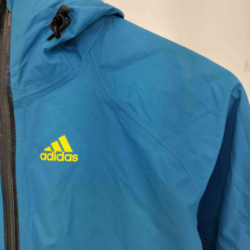 アディダス adidas 00s CLIMAPROOF 裾ドローコード フーデットナイロンジャケット メンズ JPN:L