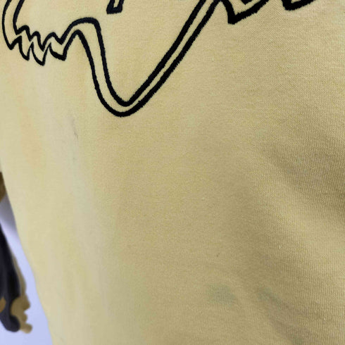 フィックス fox ロゴ刺繍デザインプルオーバーパーカー メンズ import:L