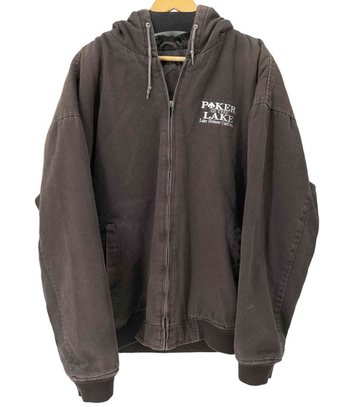 CH OUTERWEAR XXXL 裏地キルティング 刺繍ダックパーカー オーバーサイズ メンズ XXXL
