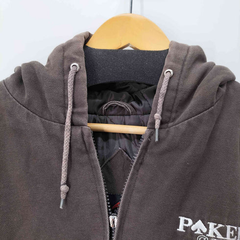 CH OUTERWEAR XXXL 裏地キルティング 刺繍ダックパーカー オーバーサイズ メンズ XXXL