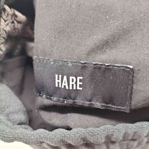 ハレ HARE サイドジップシークレットジャガードラインパンツ メンズ FREE