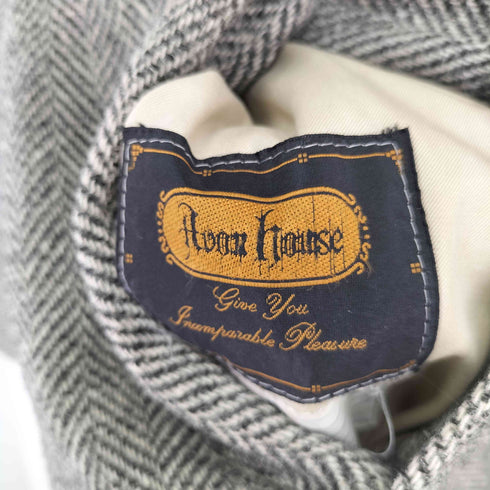 エーボンハウス AVON HOUSE ヘリンボーン チェスターコート メンズ