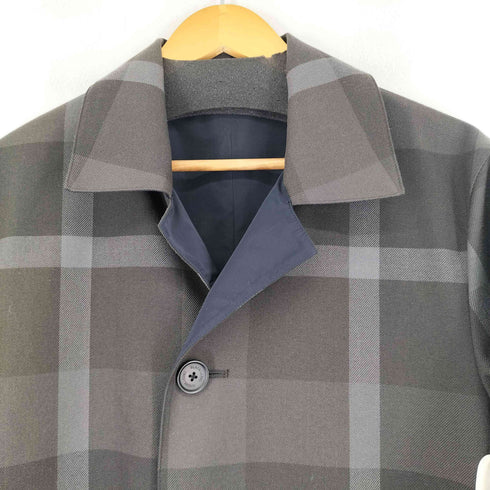 ブラックレーベルクレストブリッジ BLACK LABEL CRESTBRIDGE チェック チェスターコート メンズ JPN:M