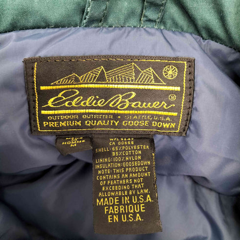 エディーバウアー Eddie Bauer 70~80s USA製 黒タグ前期 グースダウンジャケット メンズ JPN:M