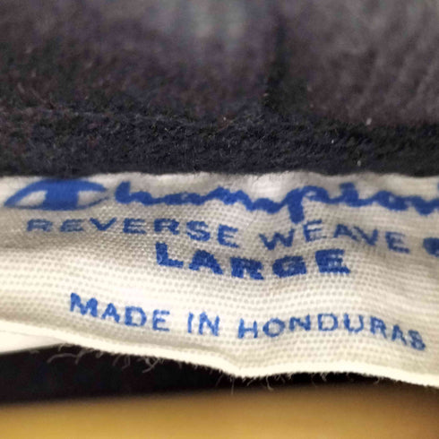 チャンピオン Champion 青単 復刻 REVERSE WEAVE 袖目あり リバースウィーブ プルオーバー パーカー メンズ import:L