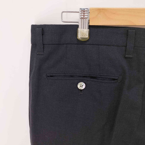 バーバリーゴルフ BURBERRY GOLF カシミヤ混 1タック スラックスパンツ メンズ 91cm