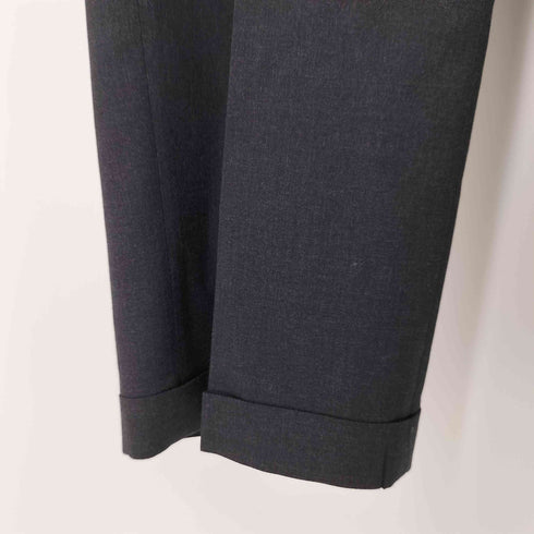 バーバリーゴルフ BURBERRY GOLF カシミヤ混 1タック スラックスパンツ メンズ 91cm