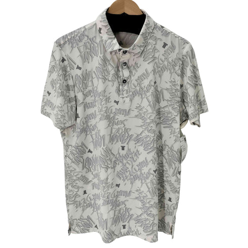 ラバンスポーツ LANVIN SPORT 総柄S/Sポロシャツ メンズ JPN:42