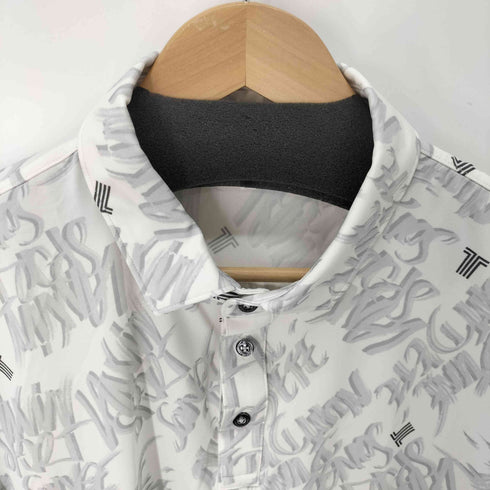 ラバンスポーツ LANVIN SPORT 総柄S/Sポロシャツ メンズ JPN:42