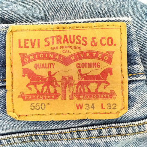 リーバイス Levis 550 ワイドテーパードデニム メンズ 34/32
