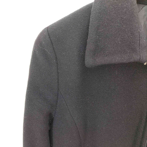 コムサ COMME CA アンゴラ 混 ウール ジップアップ コート ダブルジップ archive メンズ 9