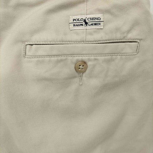 ポロバイラルフローレン Polo by RALPH LAUREN 90S CHATFIELD PANT 1タックチノパンツ メンズ 32/34