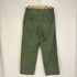ユーエスアーミー U.S. ARMY 60s TROUSERS MENS COTTON SATEEN OG 107 ベイカーパンツ メンズ 34×31