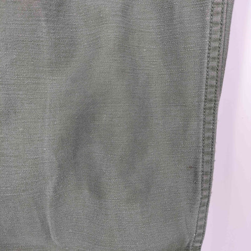 ユーエスアーミー U.S. ARMY 60s TROUSERS MENS COTTON SATEEN OG 107 ベイカーパンツ メンズ 34×31