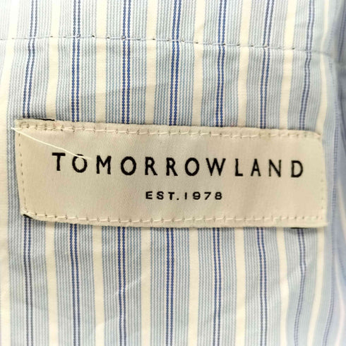 トゥモローランド TOMORROWLAND ウールタイプライター 2プリーツデザインパンツ メンズ JPN:XS