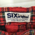 SIX original by 666 パンク タータンチェック ジップ カーゴパンツ メンズ JPN:L