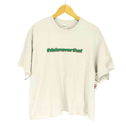 ディスイズネバーザット thisisneverthat フロントプリントクルーネックTシャツ メンズ JPN:XL