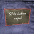 STILE LATINO NAPOLI セットアップ ウール100% 剣襟 ダブルプレストテーラードジャケット スラックス メンズ 46