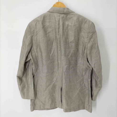 ランバンコレクション LANVIN COLLECTION リネン2Bテーラードジャケット メンズ JPN:52