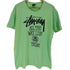 ステューシー Stussy 00S メキシコ製 ALL THE WAY LIVE TRIBE ロゴ プリント S/S Tシャツ メンズ import:L