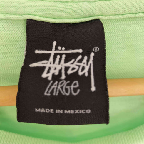 ステューシー Stussy 00S メキシコ製 ALL THE WAY LIVE TRIBE ロゴ プリント S/S Tシャツ メンズ import:L