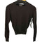カルバンクライン CALVIN KLEIN 総ウール ロングスリーブニットセーター レディース import:S