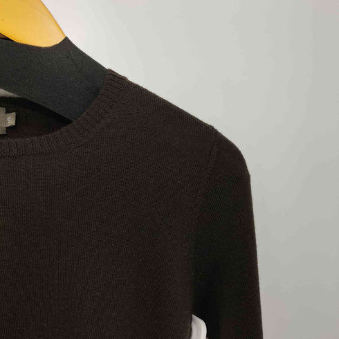 カルバンクライン CALVIN KLEIN 総ウール ロングスリーブニットセーター レディース import:S
