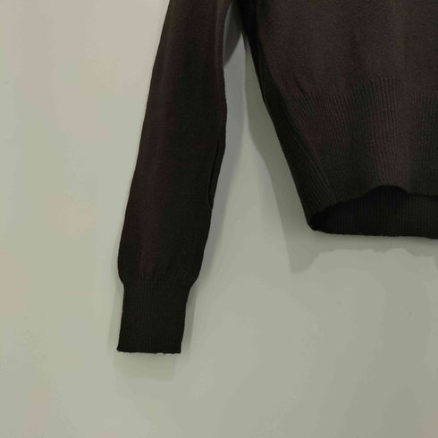 カルバンクライン CALVIN KLEIN 総ウール ロングスリーブニットセーター レディース import:S