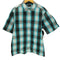 ステューシー Stussy 00S AUTHENTIC ピスタグ マドラスチェック S/S シャツ メンズ import:XL