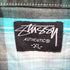 ステューシー Stussy 00S AUTHENTIC ピスタグ マドラスチェック S/S シャツ メンズ import:XL