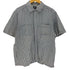 ステューシー Stussy 90-00S 紺タグ S/S ギンガム チェック S/S シャツ メンズ import:L