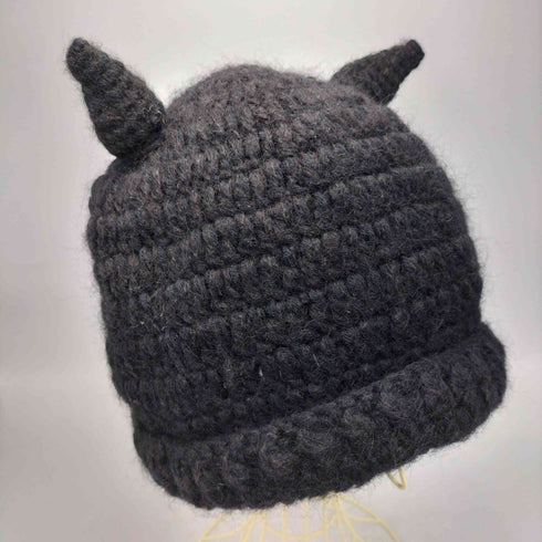 ニッチ niche. MacMahon Knitting Mills Knit Beanie-Devil ニット ビーニー デビル ユニセックス メンズ