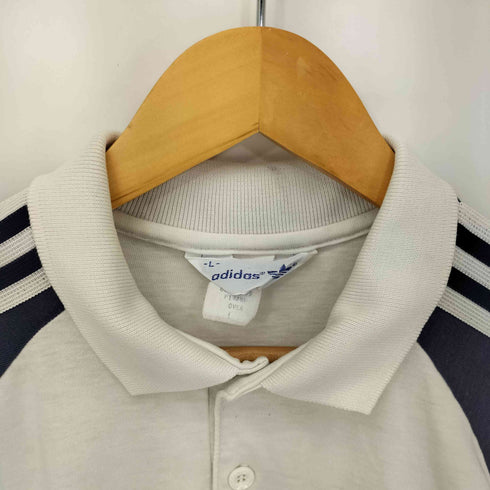 アディダス adidas 推定70S~80S ラグラン トレフォイルロゴ S/S ポロシャツ メンズ