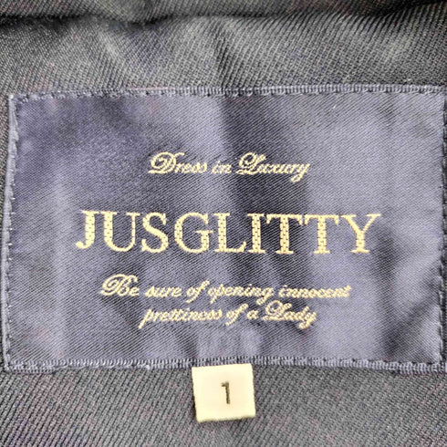 ジャスグリッティー JUSGLITTY 21SS フードトレンチコート レディース JPN:1