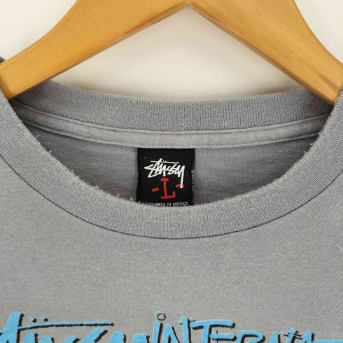 ステューシー Stussy 00S 黒タグ メキシコ製 フォト プリント S/S Tシャツ メンズ import:L