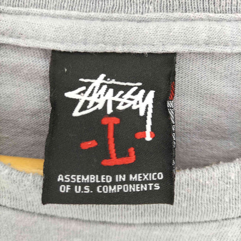 ステューシー Stussy 00S 黒タグ メキシコ製 フォト プリント S/S Tシャツ メンズ import:L