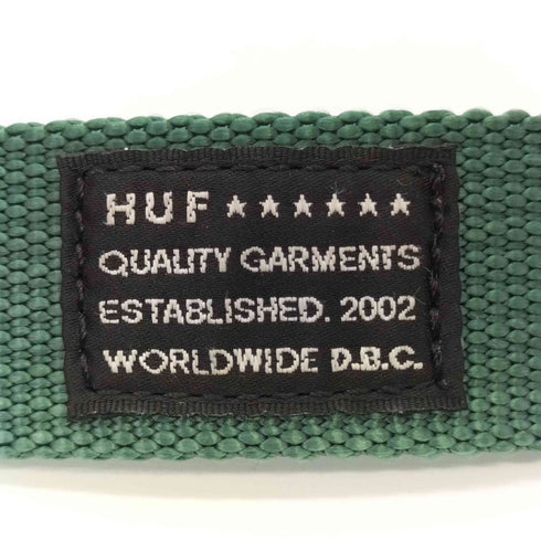 ハフ HUF ロゴ刻印 ガチャベルト メンズ