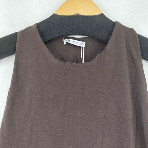 ザラ ZARA ノースリーブドレスワンピース レディース import:M
