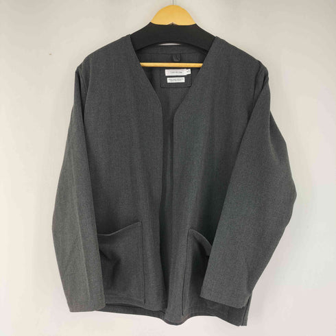 TURN ME ON サーモライト ストレッチVネックボレロCHARCOAL メンズ M