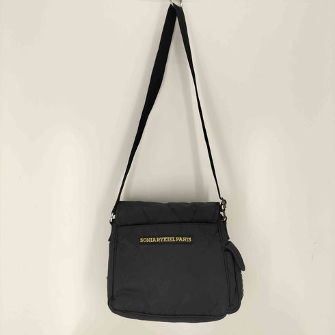 ソニアリキエル SONIA RYKIEL ワッペン付きショルダーバック レディース