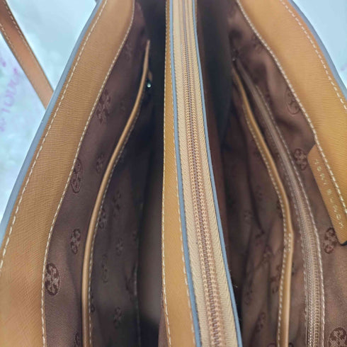 トリーバーチ TORY BURCH サフィアーノロゴプレート トートバッグ レディース ONE SIZE